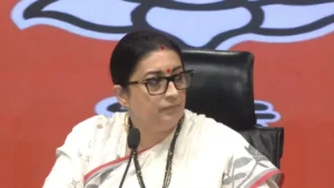 उपचुनाव में BJP की जीत पर स्मृति ईरानी ने की प्रेस कॉन्फ्रेंस, बोलीं- ‘भीड़तंत्र को लोकतंत्र ने दिया जवाब’​on October 9, 2026 at 11:37 am